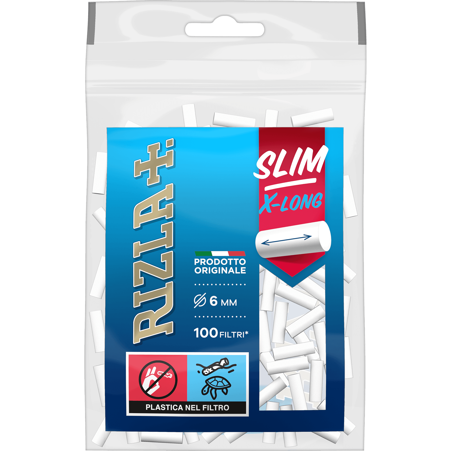 Rizla Filtri Slim X-Long Bag